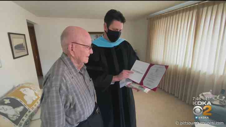 94-Year-Old World War II Veteran From Allegheny Co. Finally Receives High School Diploma