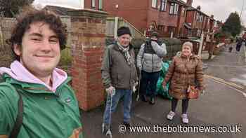Green candidate Paris Hayes takes fly tippers to task with litter pickers