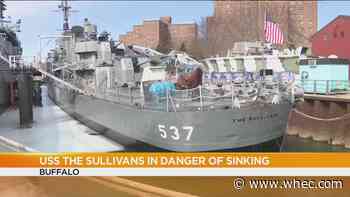 Retired naval ship in Buffalo is in danger of sinking