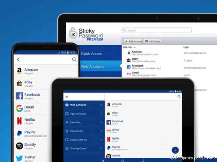 Reminder: Sticky Password Premium Lifetime Subscription for $29.99