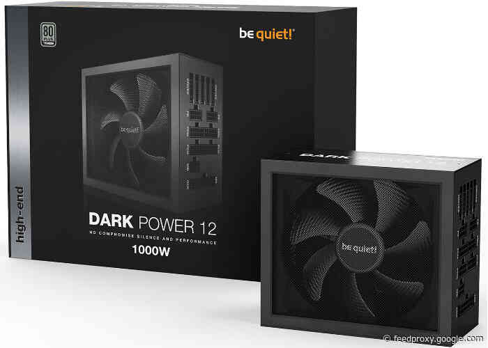be quiet! Dark Power 12 PC power supply range introduced