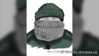 Toronto police release sketch of suspect in connection with robbery probe