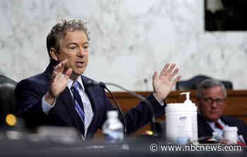 Rand Paul criticized for trans 'gender mutilation' remarks in Rachel Levine hearing