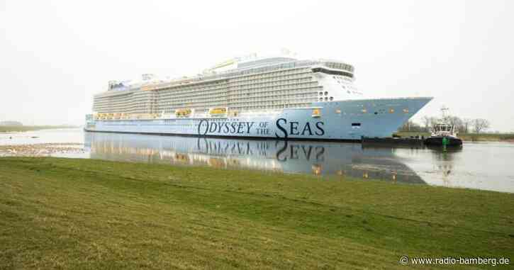 Kreuzfahrtschiff «Odyssey of the Seas» unterwegs zur Nordsee