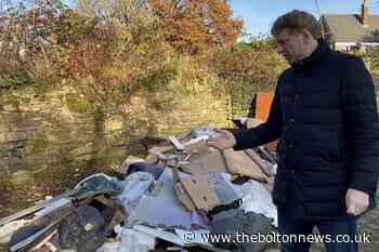 MP Mark Logan condemns flytipping in Bolton - The Bolton News