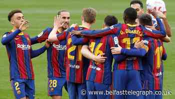 Barcelona see off Sevilla to climb up to second in LaLiga