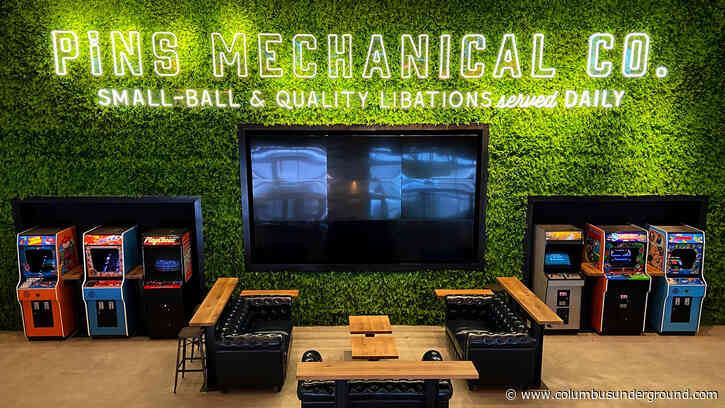 First Look: Pins Mechanical Co. & 16-Bit Bar + Arcade at Easton