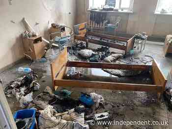 Ukraine explosion: One killed after oxygen blast in hospital ward treating Covid patients