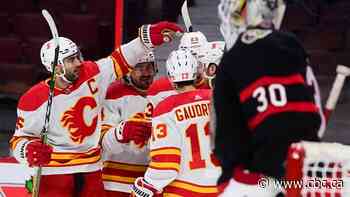 Flames bust out with balanced attack to halt Senators' 3-game win streak