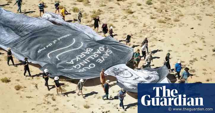 ‘It’s a funeral march’: French artist JR’s powerful eulogy for Australia's Murray-Darling