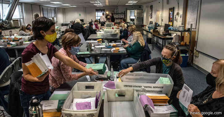 Stolen-Election Myth Fuels G.O.P. Push to Change Voting Laws - The New York Times