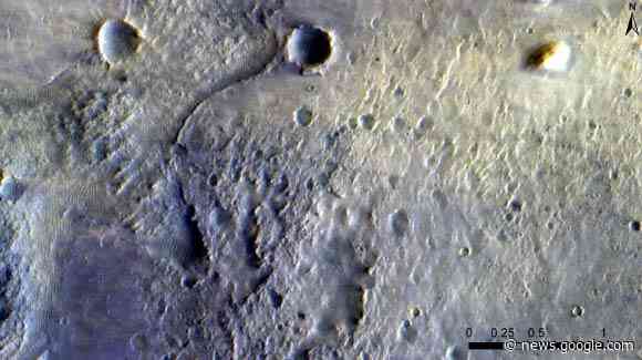 ESA's Trace Gas Orbiter Spots Perseverance Rover in Jezero Crater | Space Exploration - Sci-News.com