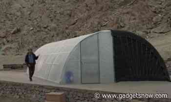 Sonam Wangchuk’s latest creation is a solar-heated military tent for hill warfare