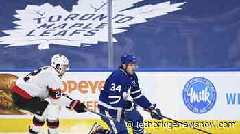 Toronto star Auston Matthews won't play as Leafs face Oilers - Lethbridge News Now