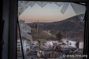 Unlawful Attacks on Medical Facilities and Personnel in Nagorno-Karabakh - Human Rights Watch