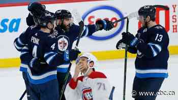 Jets turnback Habs in OT to hand Ducharme 2nd straight defeat