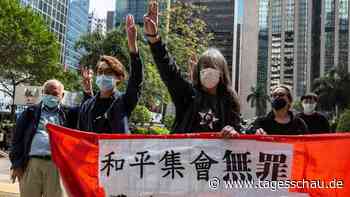 Hongkong: Aktivisten der Subversion beschuldigt