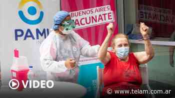 La provincia de Buenos Aires comenzó a vacunar adultos mayores y la Ciudad lo hará el lunes - Télam