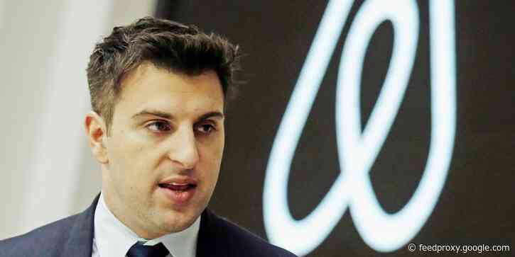An average Airbnb host can make up to $10,000 a year, the company's CEO said