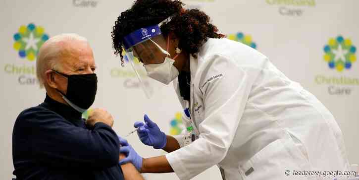 Biden said undocumented immigrants should have access to the COVID-19 vaccine without fear of being arrested by ICE