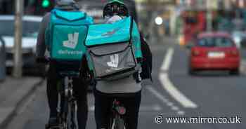 Deliveroo driver launches campaign for fast food chains to allow couriers to use toilets - Mirror Online