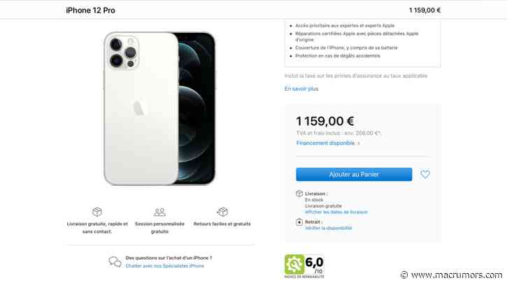 Apple Rolls Out Device Repairability Scores in France