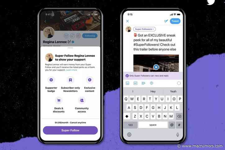 Twitter Announces Upcoming 'Super Follow' Feature to Let Users Charge Followers for Content