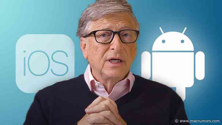 Bill Gates Says His Preference for Android Over iPhone is Due to Pre-Installed Software