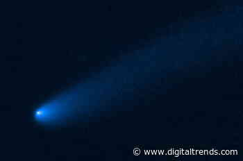 Hubble captures a wandering comet passing through the Trojan asteroids