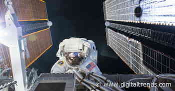 Two NASA astronauts are spacewalking outside the ISS right now