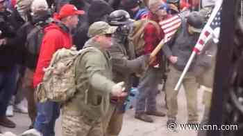 DOJ charges man who allegedly sprayed chemicals at cops in Capitol riot