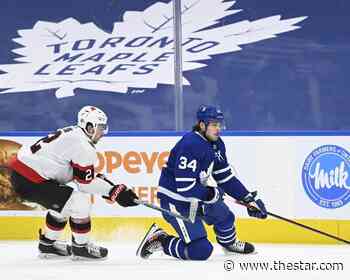 Toronto star Auston Matthews won't play as Leafs face Oilers - Toronto Star