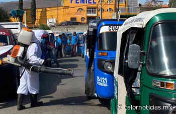 Ayuntamiento de Oaxaca de Juárez sanea mototaxis en Santa Rosa Panzacola - Calor Noticias