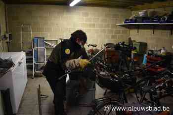 Mols gezin ontdekt wasbeer in garage