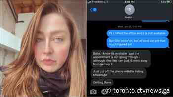 Toronto woman says she was sexually harassed by real estate agent while looking for an apartment