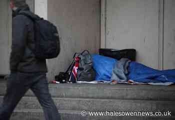 The number of rough sleepers on Sandwell and Dudley streets - Halesowen News