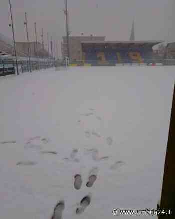 Campo innevato a Fermo, rinviato il match del Perugia - Umbria 24 News