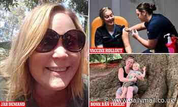 Pregnant anti-vaxxer threatens 'BONK BAN' if her vulnerable partner takes the Covid-19 vaccine