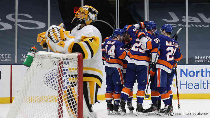 Islanders Rookie Goaltender Sorokin Shuts Out Penguins 2-0
