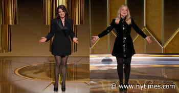 Transcript: Amy Poehler and Tina Fey Skewer the H.F.P.A.’s Lack of Diversity