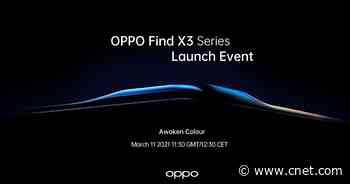 Oppo to launch the Find X3 Pro on March 11     - CNET