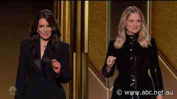 'Even with stupid things, inclusivity is important': Tina Fey and Amy Poehler attack Hollywood Foreign Press at Golden Globes