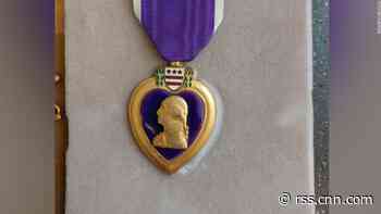 A thrift store employee found a Purple Heart and got right to work finding its recipient