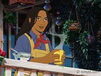 Chobani thinks outside the yogurt pot in a new animated campaign