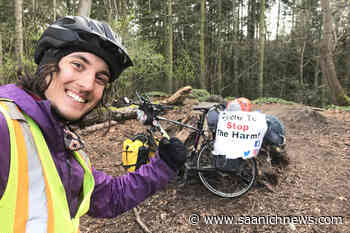 Saskatoon cyclist winds up mental health and overdose awareness ride in Victoria – Saanich News - Saanich News