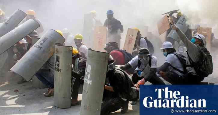 Myanmar coup: police fire on protesters in deadliest day of clashes – video
