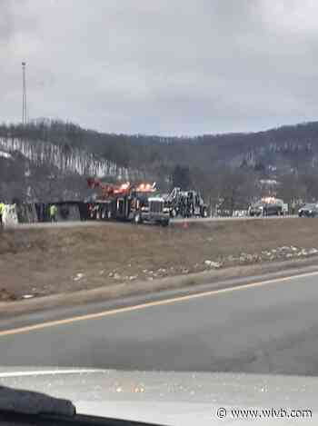 Crash shuts down section of I-86 EB