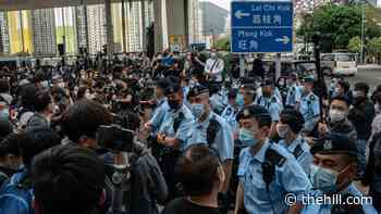 US condemns arrests of pro-democracy activists in Hong Kong