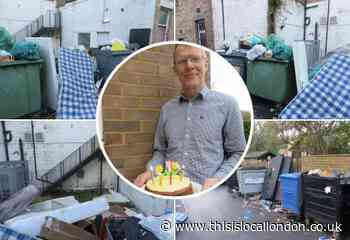 Watford landlord holds birthday bash for Enfield bins
