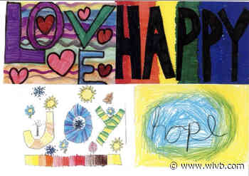 Dodge Elementary students share positive postcards